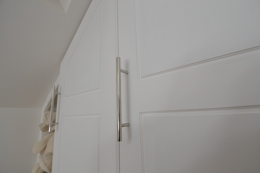 Custom built Loft furniture handles